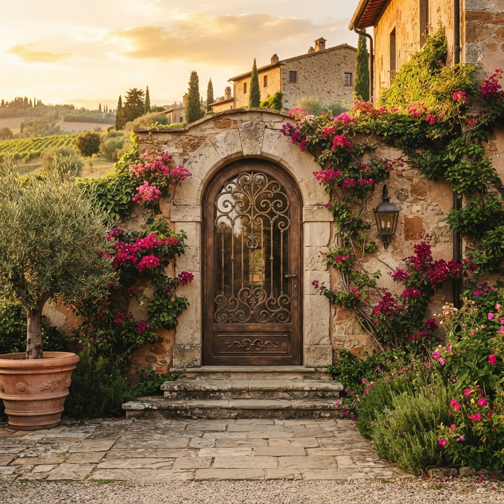 Olive Grove Estate entrance, after